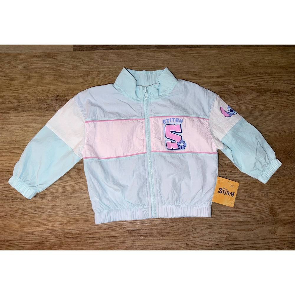 Girls zip up jacket stitch 18 months